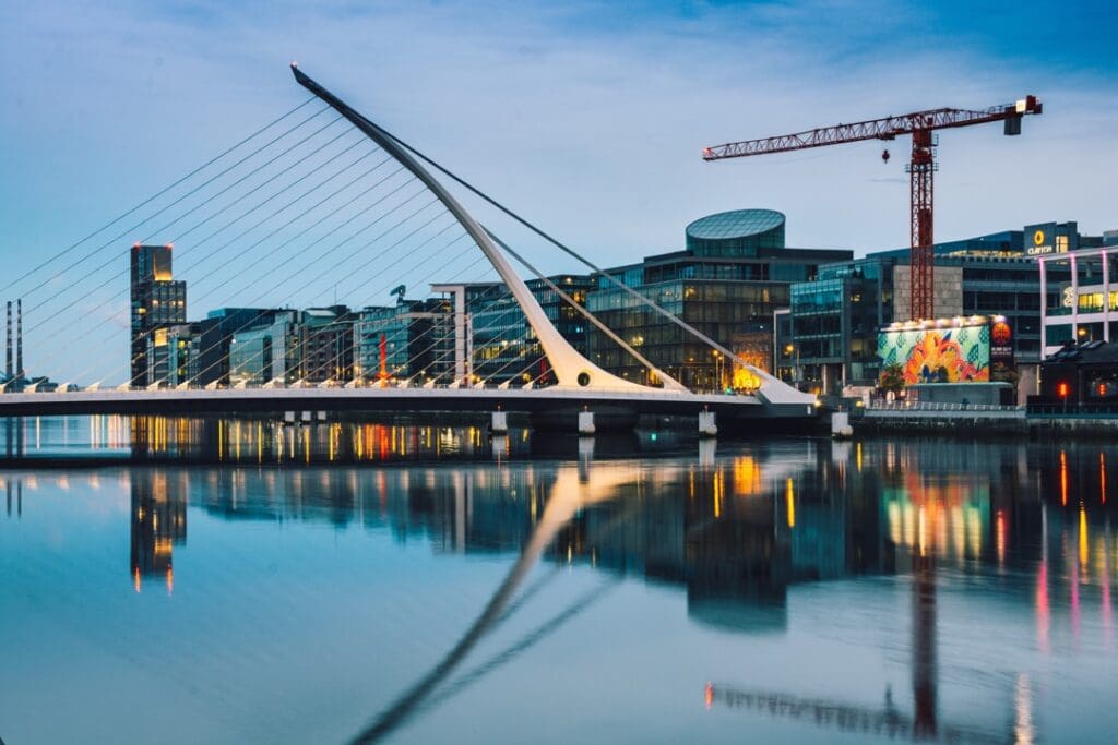 Architectural Bridge in Dublin