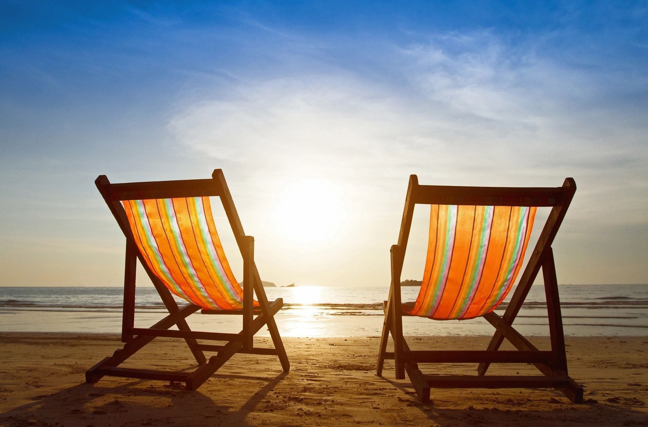 Beach chairs