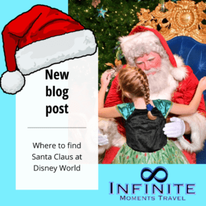 Sydney Sheridan 16 Santa Claus at Disney World
