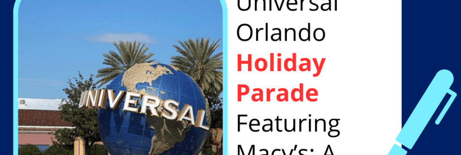 Universal's Holiday Parade